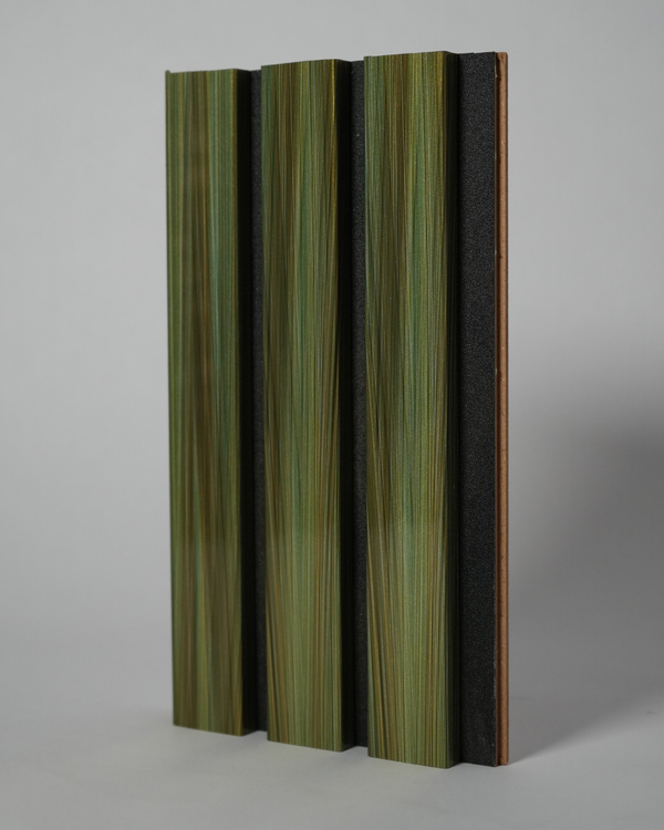 Black/Verde Elegant Wall Panel