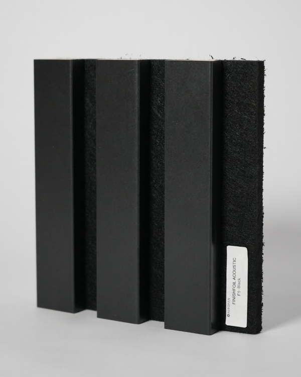 Matte Black Finish Foil Acoustic Panel