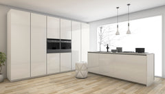 Off White High Gloss MDF Panel