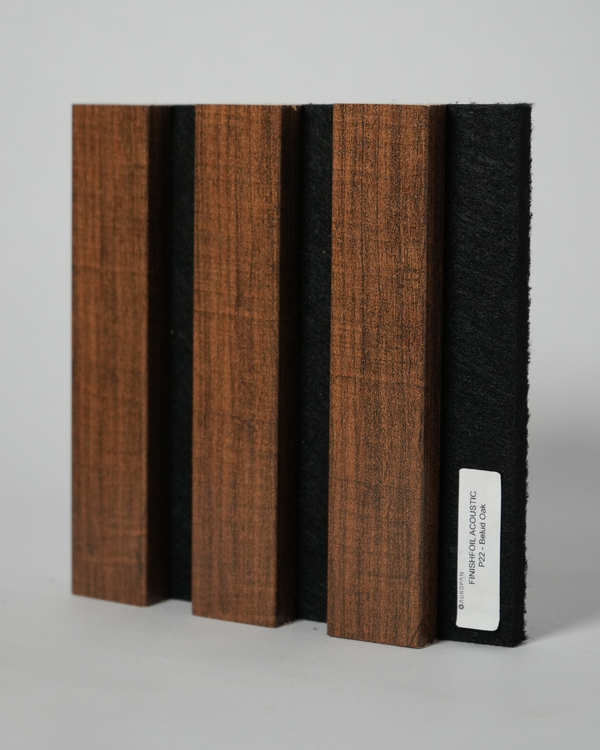 Belud Oak Finish Foil Acoustic Panel