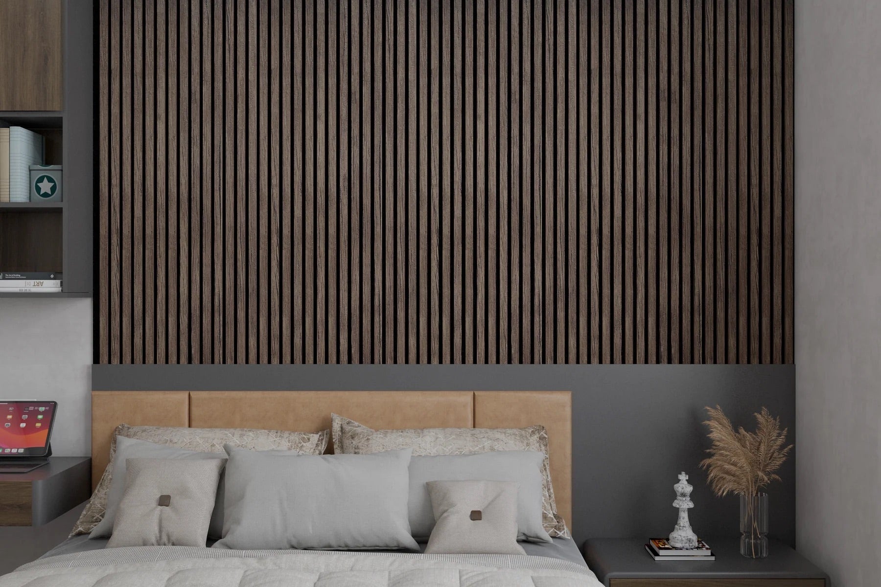 Antique Wallnut Premium Acoustic Panel