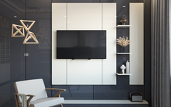 Antracite High Gloss MDF Panel