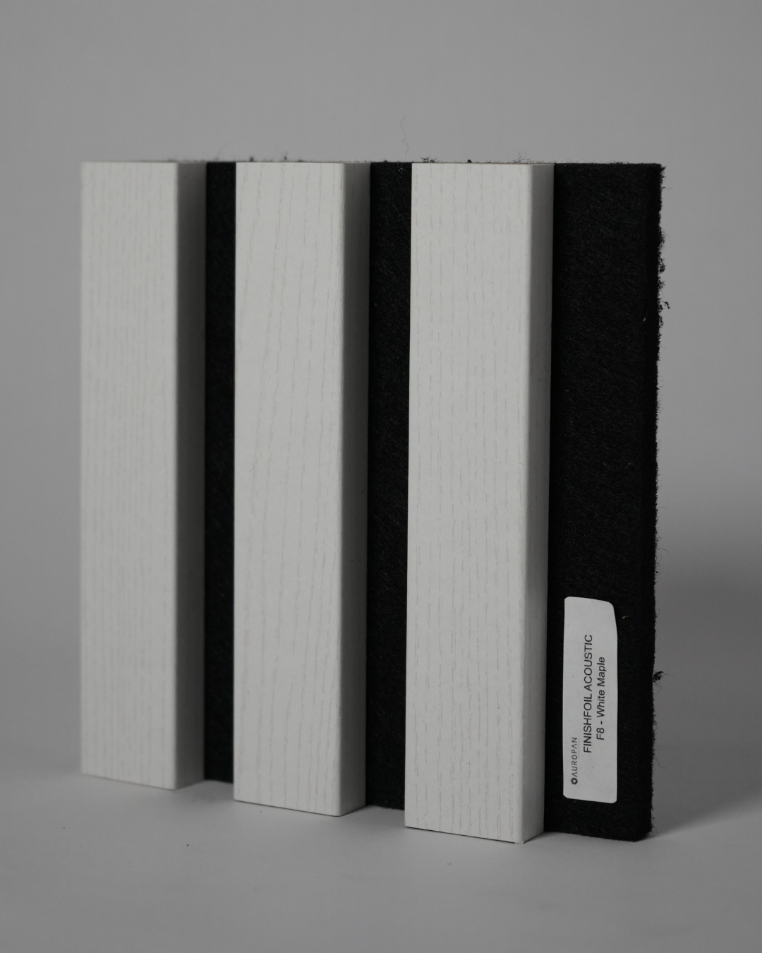 White Maple Finish Foil Acoustic Panel