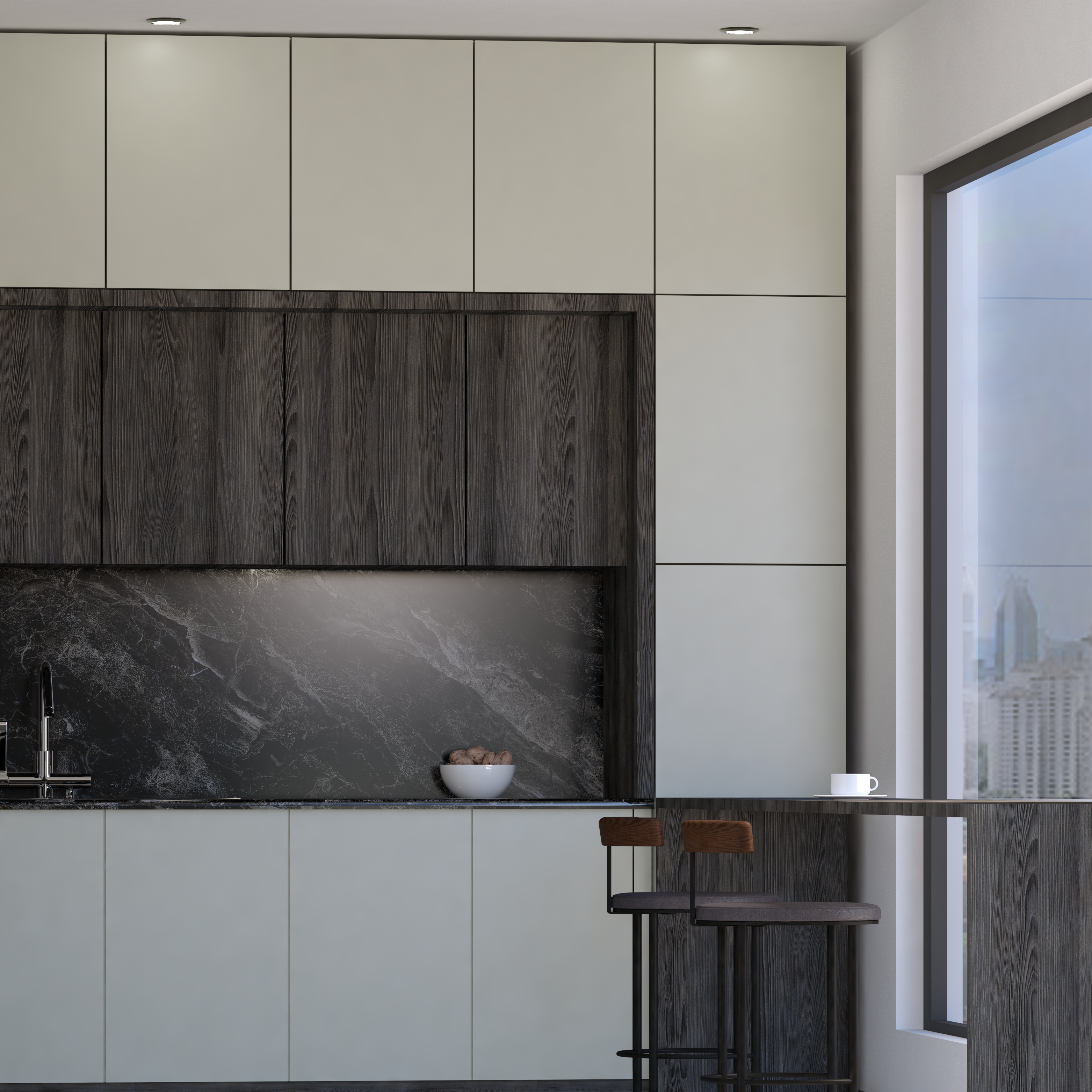 Gray Super Matte MDF Panel
