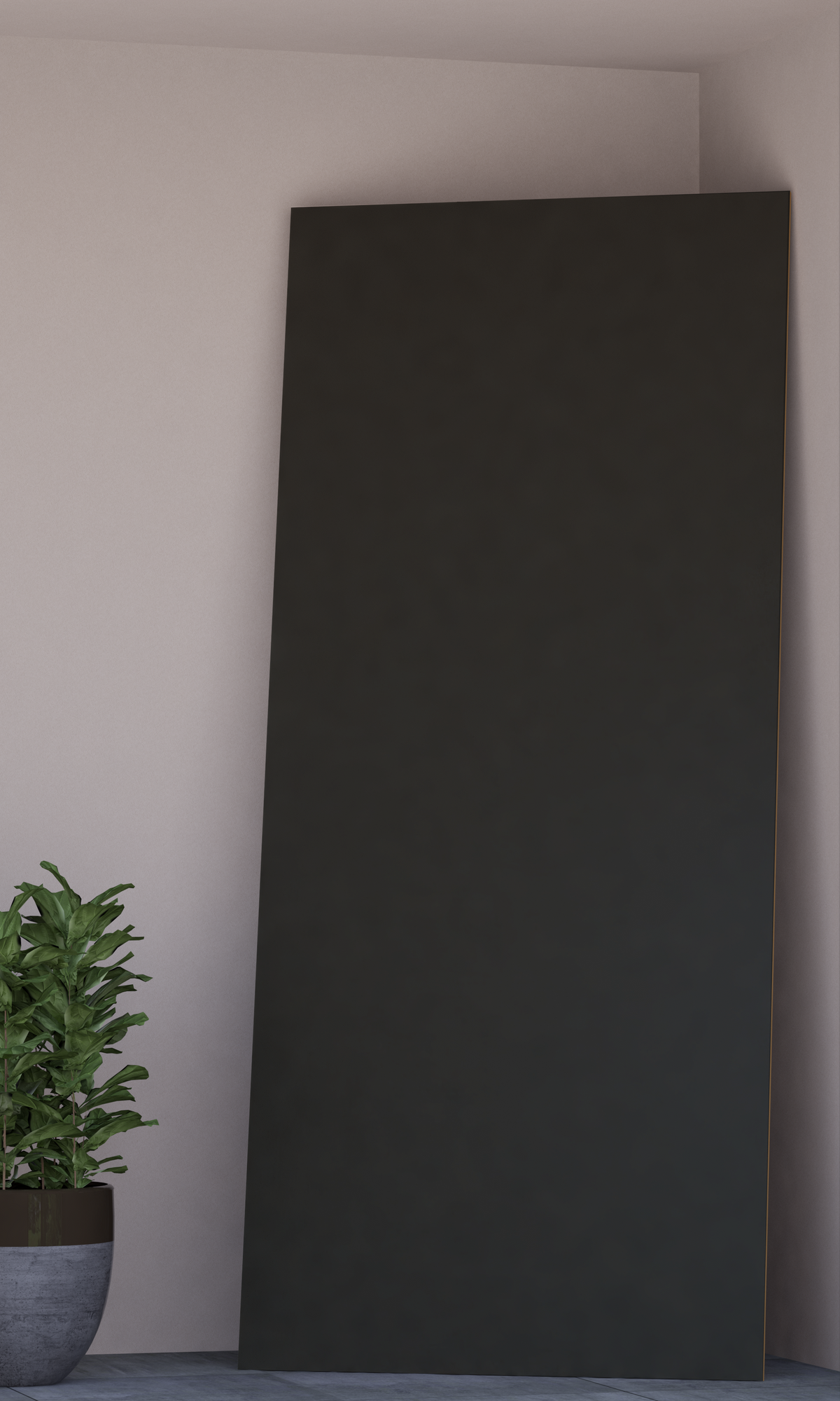 Onyx Gray Super Matte MDF Panel