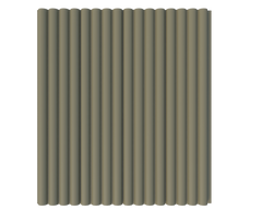 Ash Gray OWP-18100 MDF Wall Panel