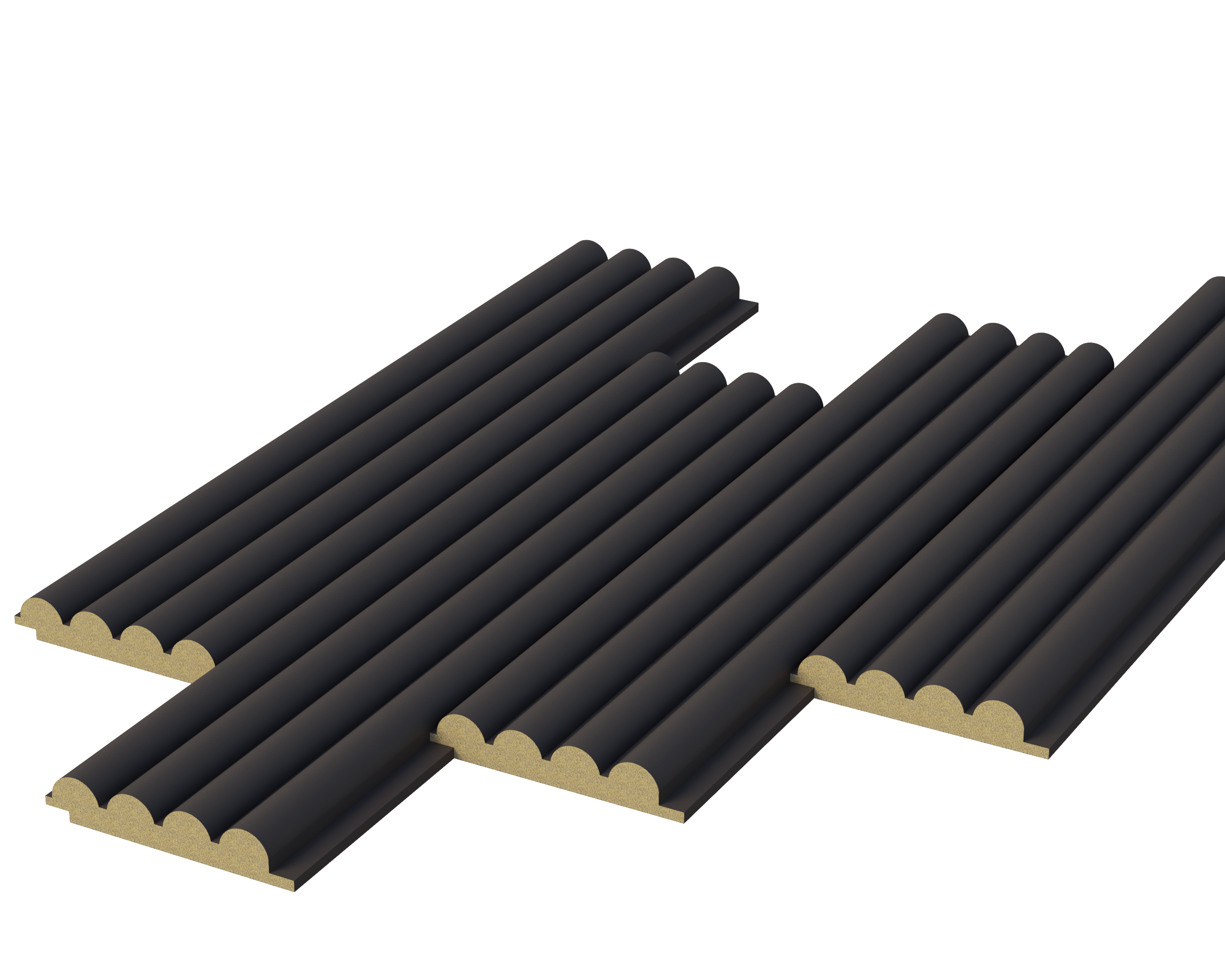 Onyx Gray OWP-18100 MDF Wall Panel