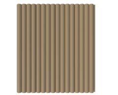Vizion OWP-18100 MDF Wall Panel