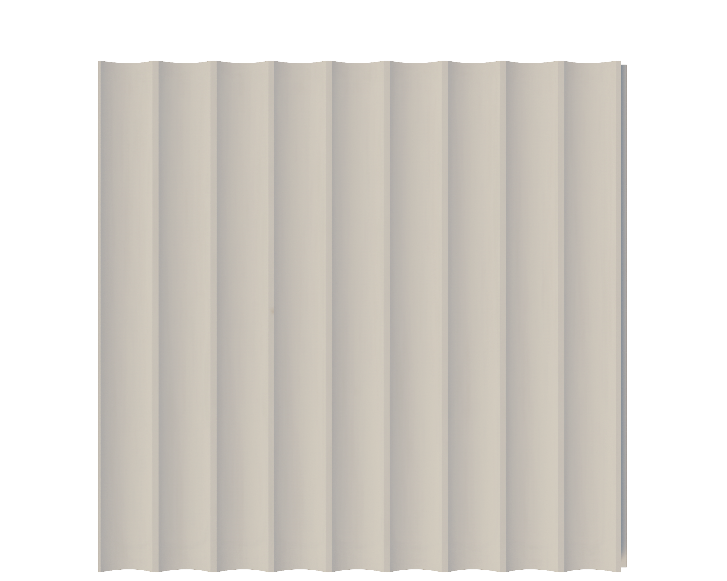 Soft White OWP-18136 MDF Wall Panel