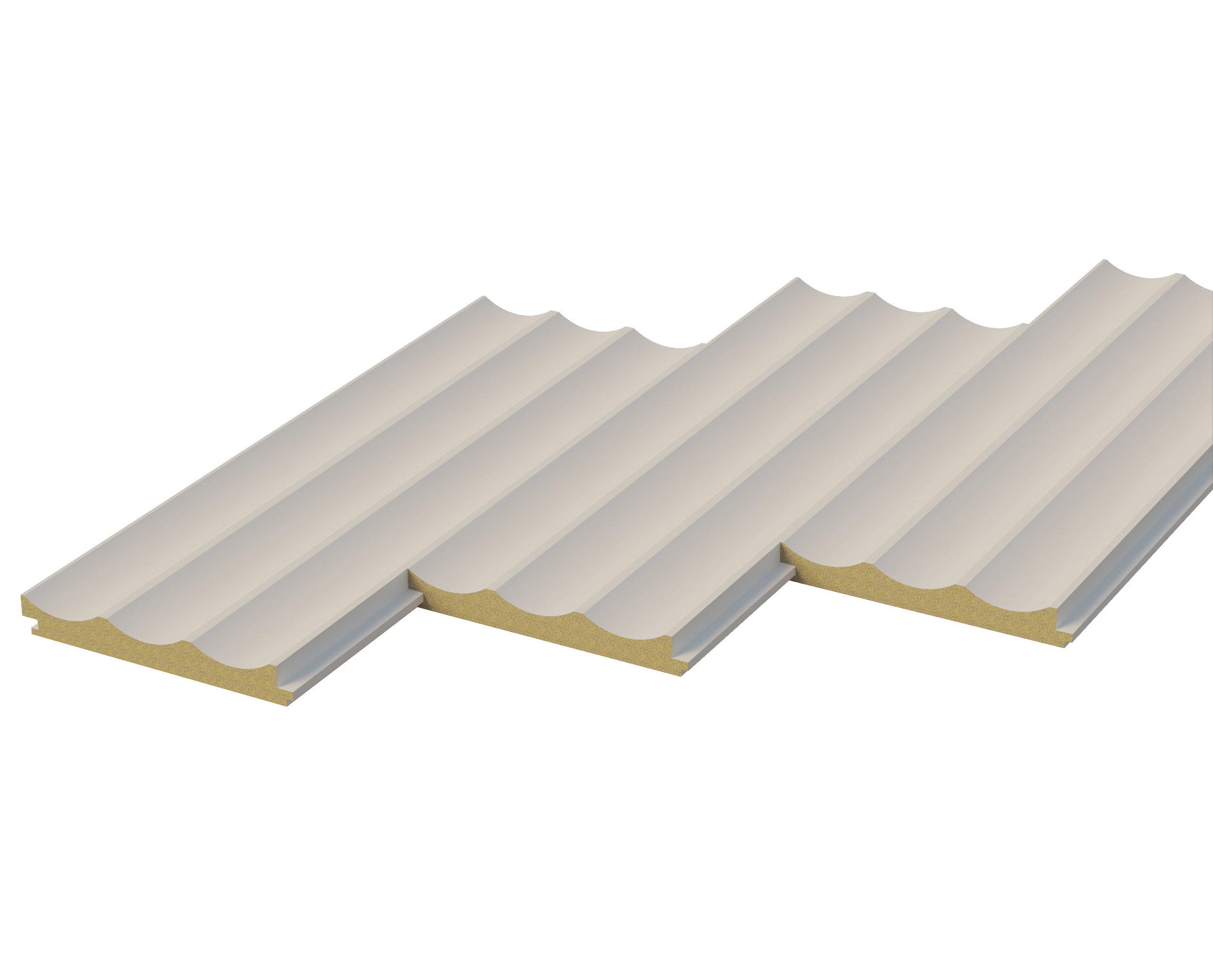 Soft White OWP-18136 MDF Wall Panel
