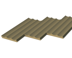 Ash Gray OWP-18136 MDF Wall Panel
