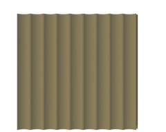 Ash Gray OWP-18136 MDF Wall Panel