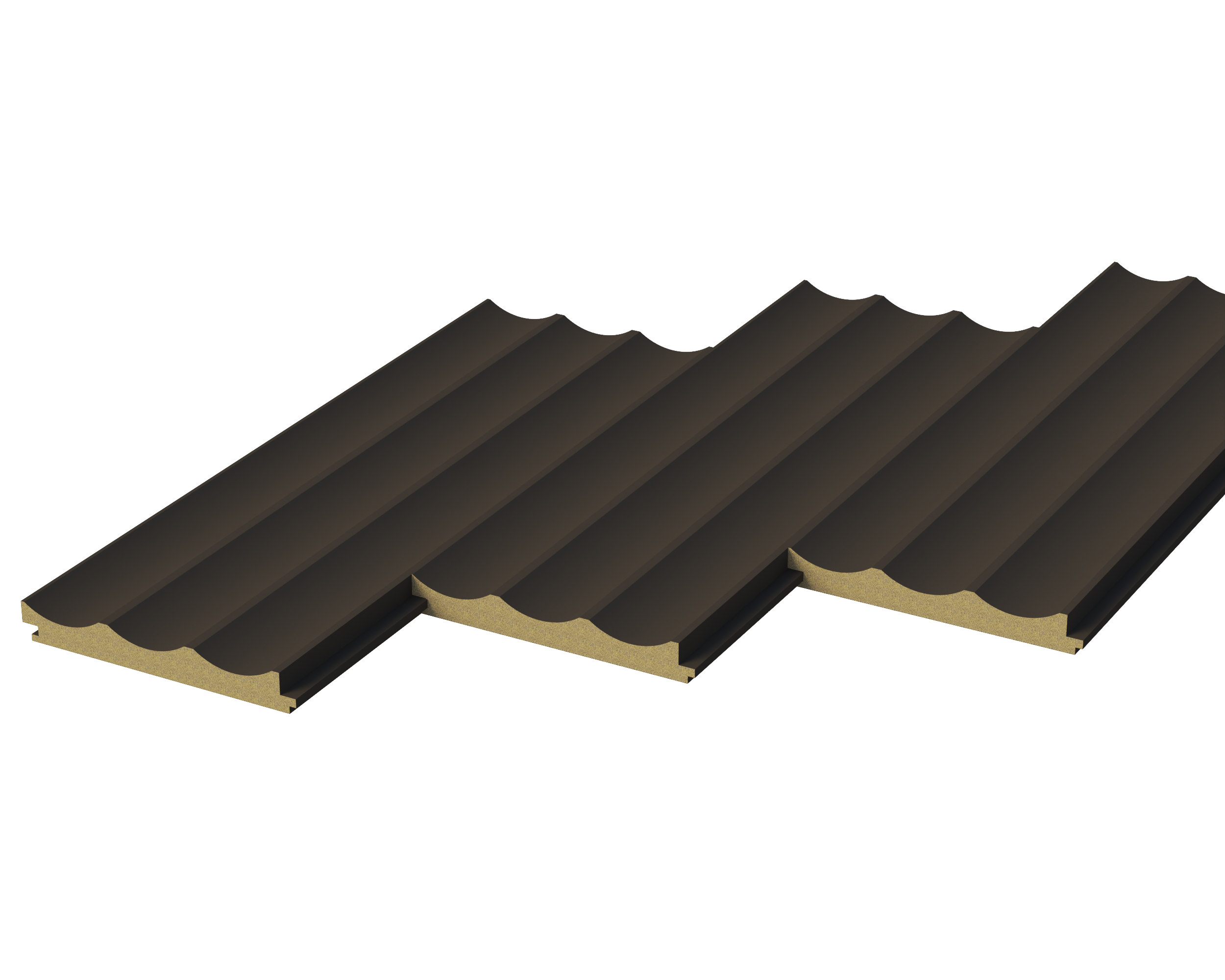 Onyx Gray OWP-18136 MDF Wall Panel