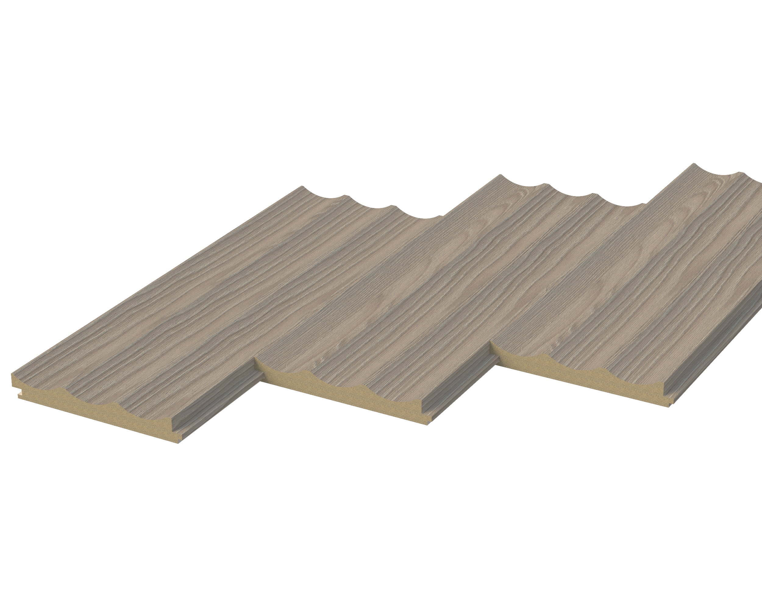 Sand Oak OWP-18136 MDF Wall Panel