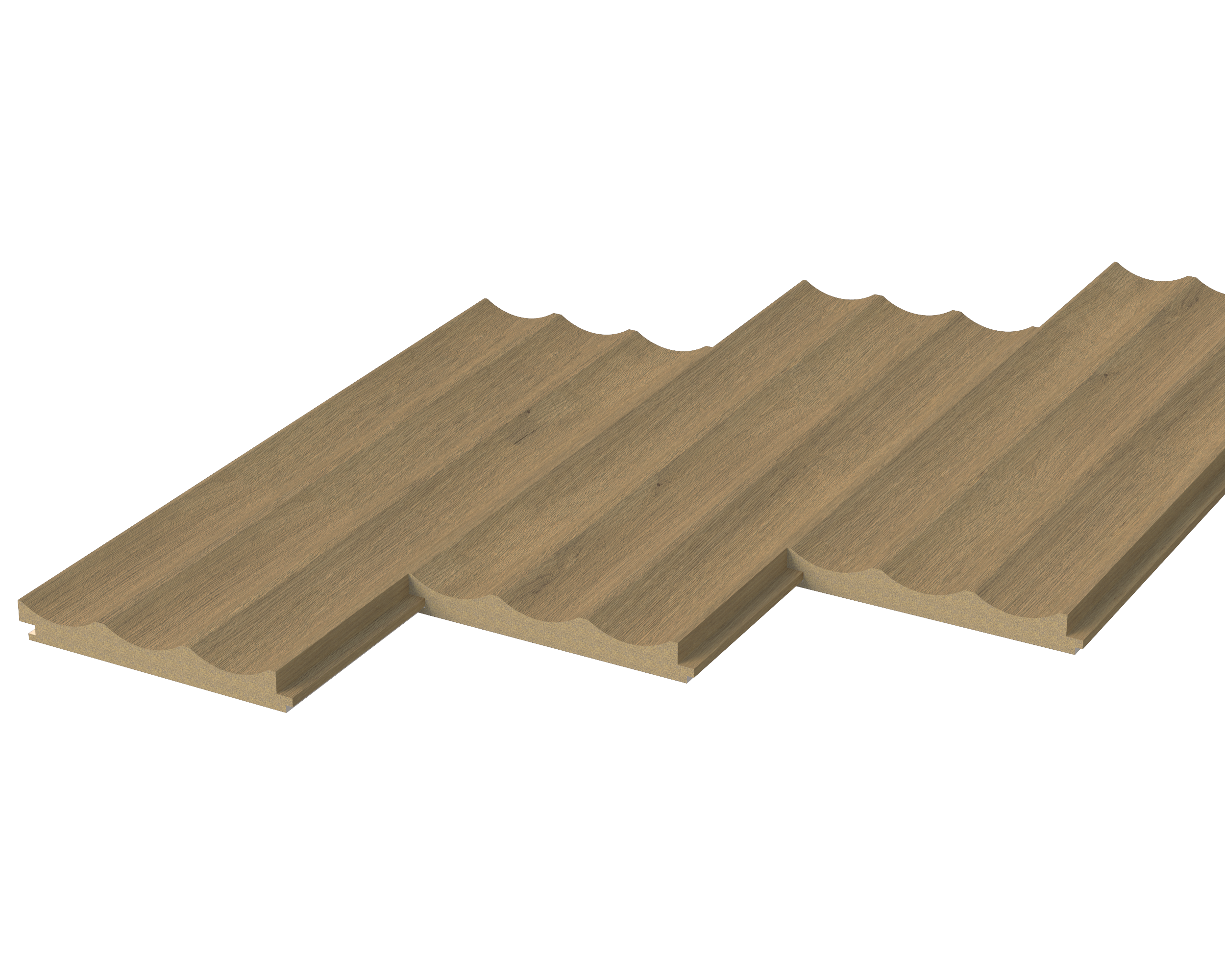 Tan Oak OWP-18136 MDF Wall Panel