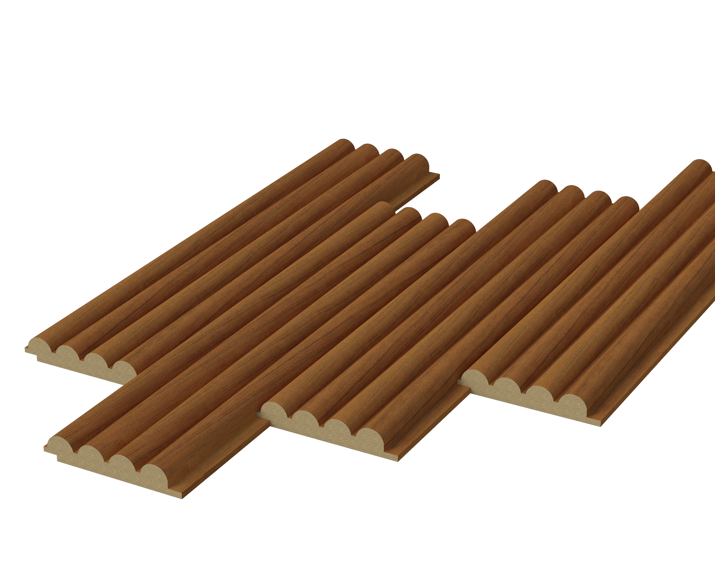 Teak OWP-18100 MDF Wall Panel
