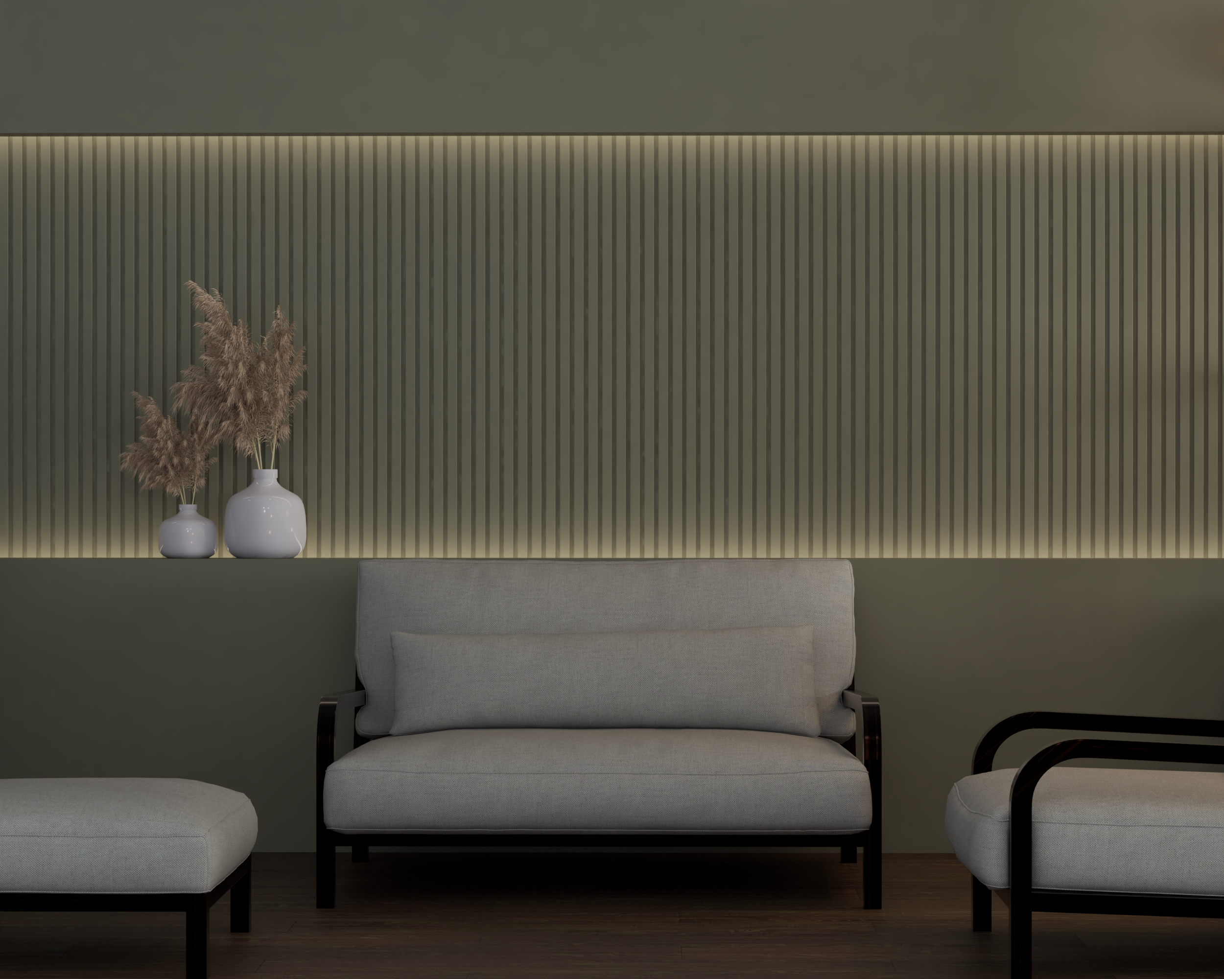 Ash Gray OWP-18127 Wall Panel