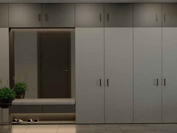 Gray Super Matte MDF Panel