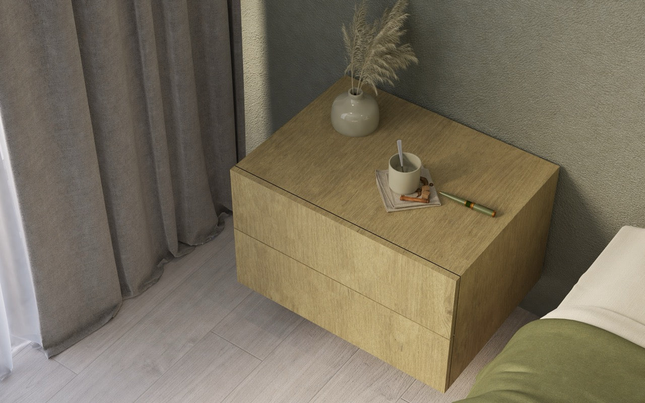 Tan Oak 3D MDF Panel