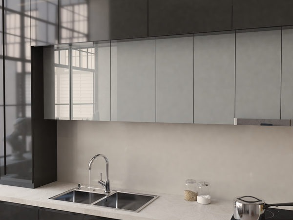 Trend Gray High Gloss MDF Panel