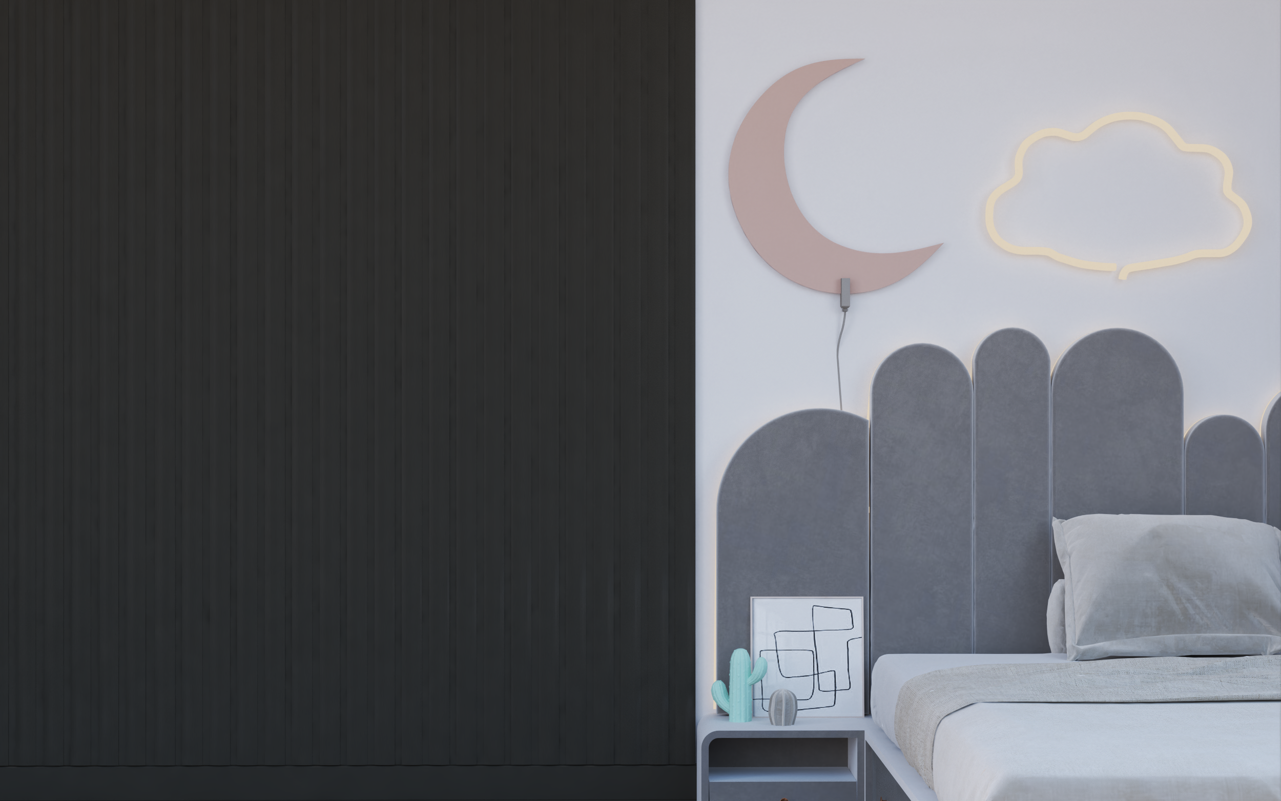 Ony Gray WP-06 Wall Panel