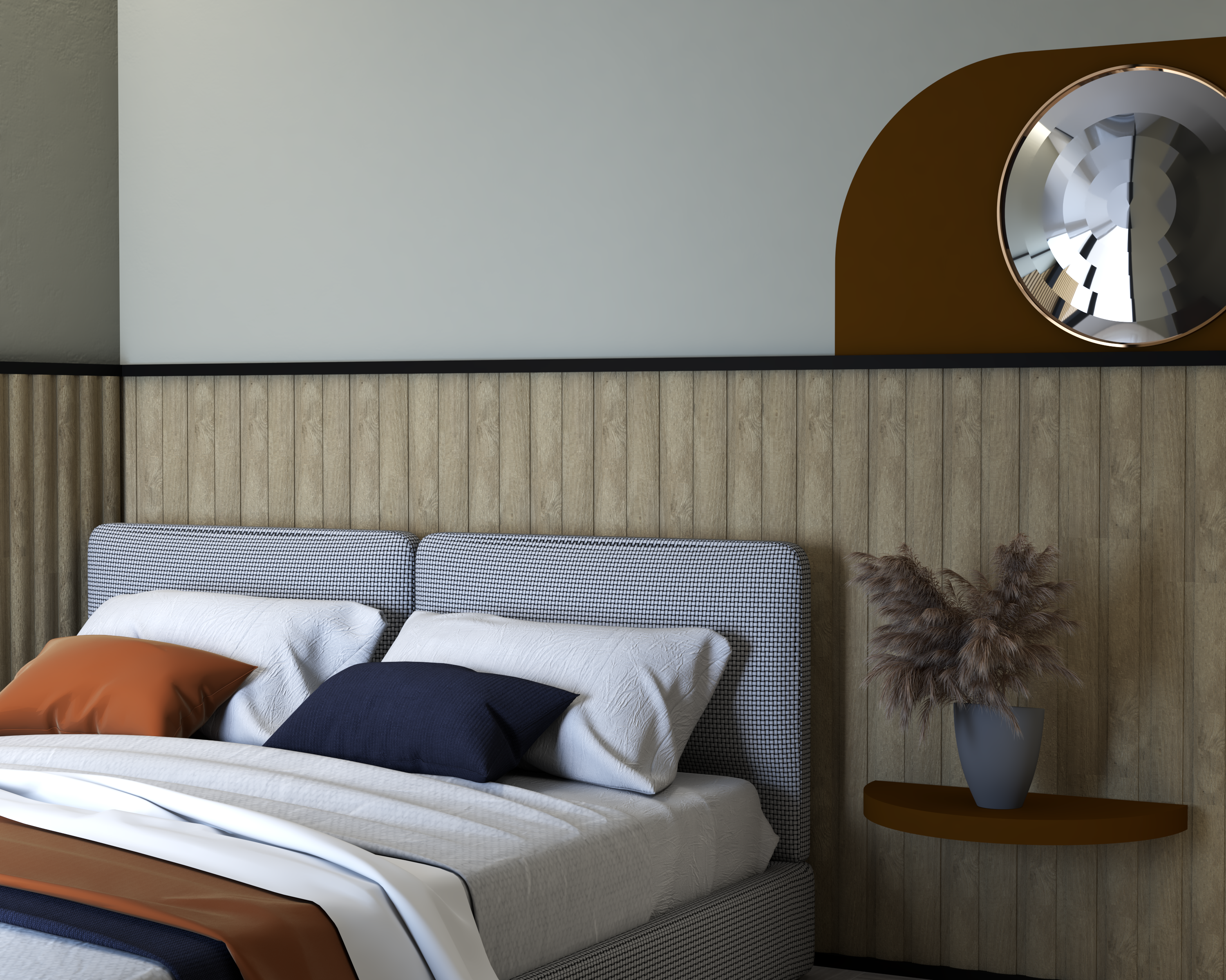 Tan Oak WP-06 Wall Panel