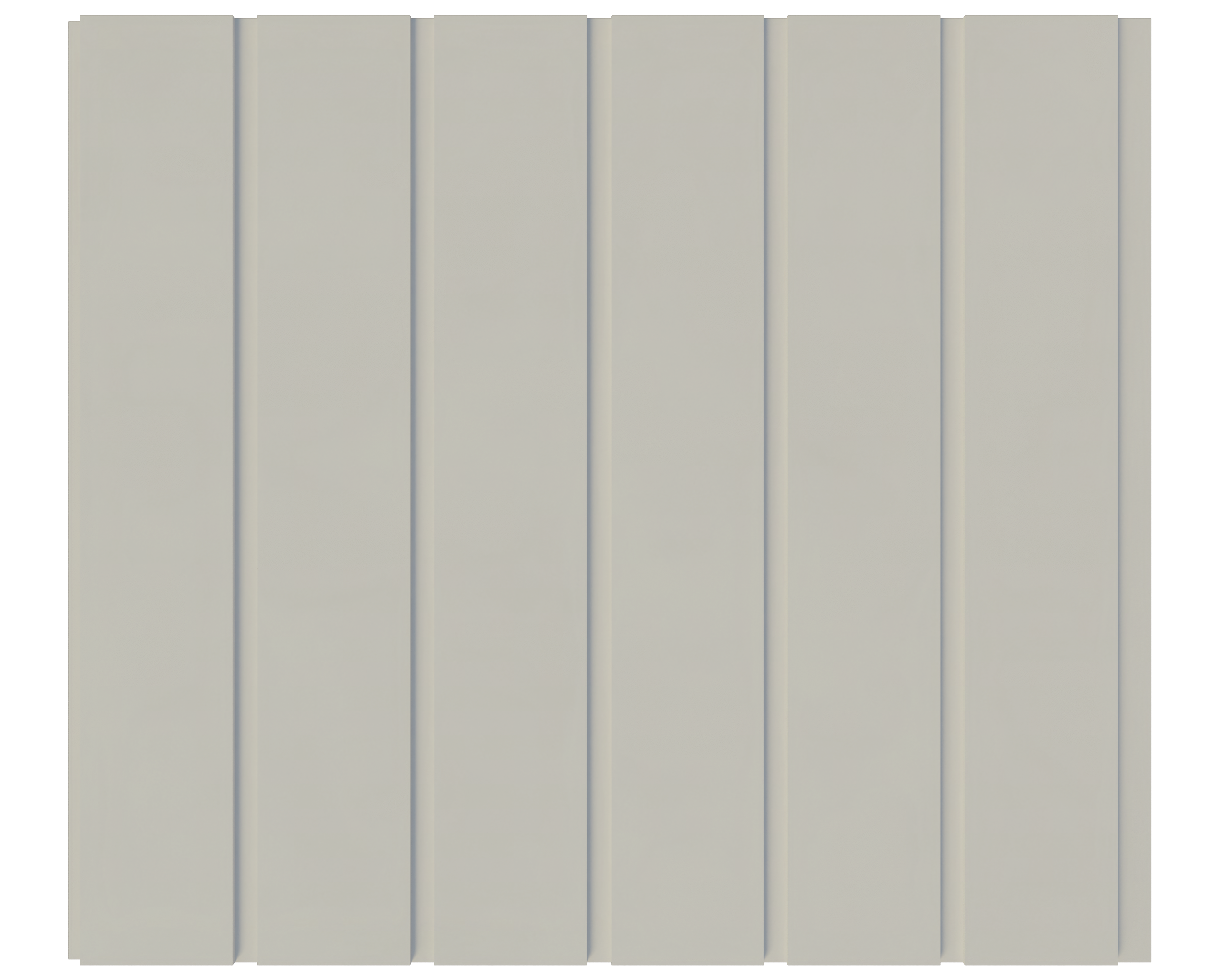 Soft White WP-13 MDF Wall Panel