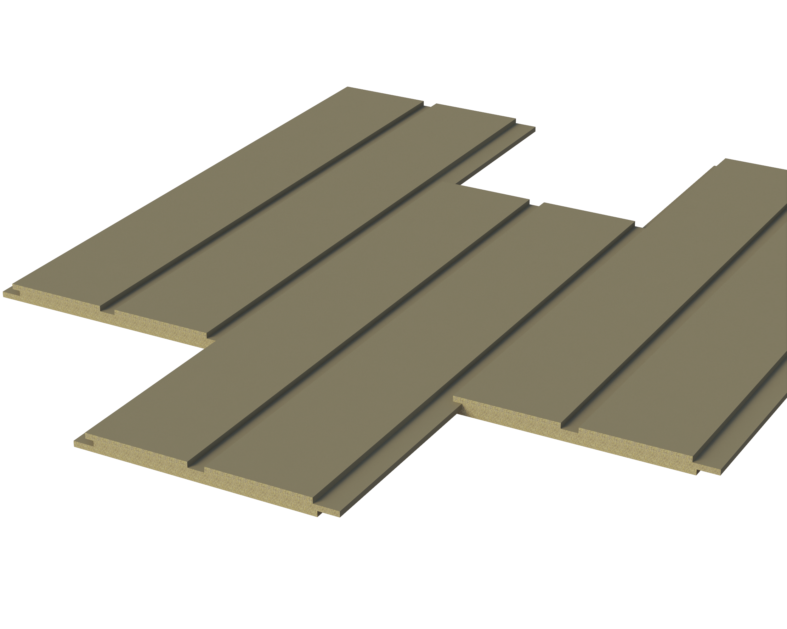 Ash Gray WP-13 MDF Wall Panel