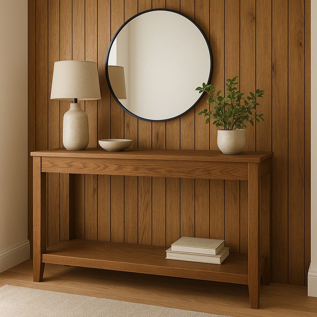Teak WP-13 MDF Wall Panel